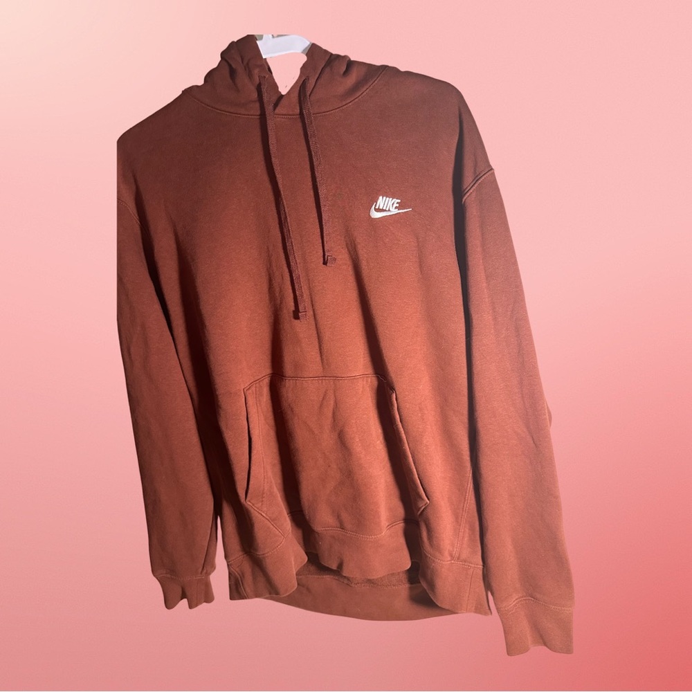 Maroon Nike hoodie